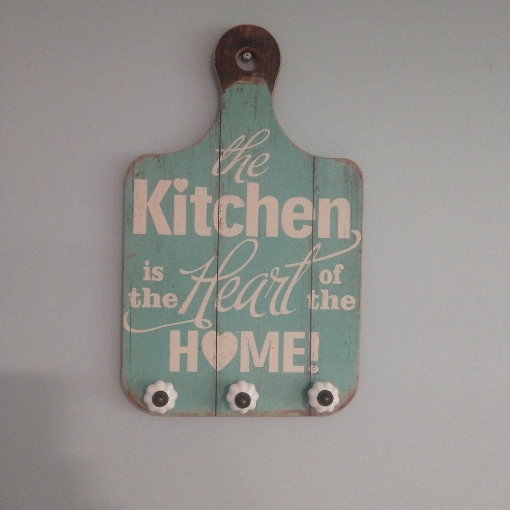 Kitchen decor sign Rustic shabby chic